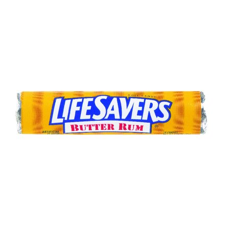 Life Savers Butter Rum Hard Candy 1.14 oz -  SNICKERS, 259587
